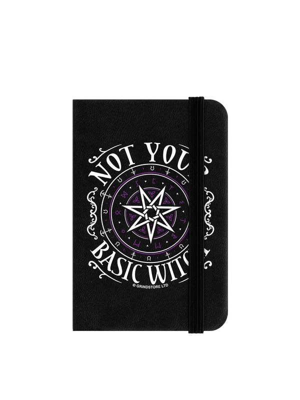 Not Your Basic Witch Mini Black Notebook - KOOLTHINGS