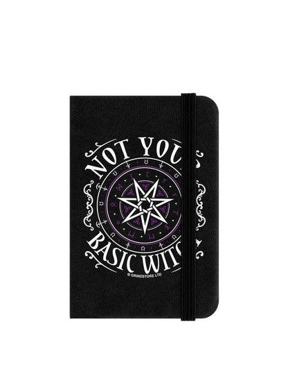 Not Your Basic Witch Mini Black Notebook - KOOLTHINGS