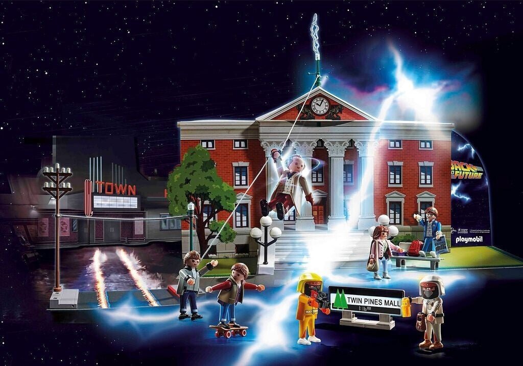 Playmobil BTTF Clock Tower Calendar - KOOLTHINGS