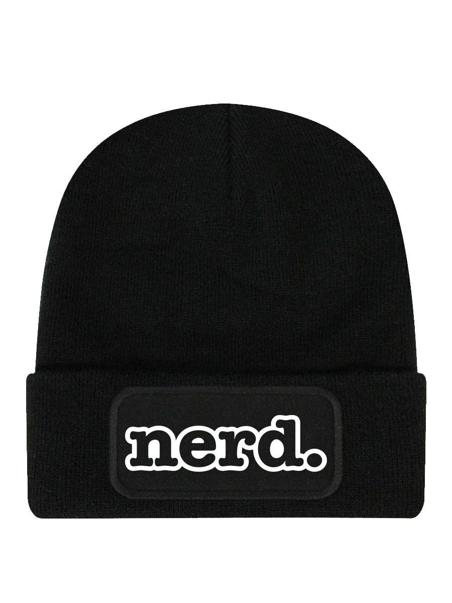 Nerd Black Beanie - KOOLTHINGS