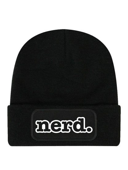 Nerd Black Beanie - KOOLTHINGS