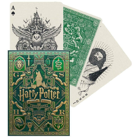 Harry Potter Slytherin Green Theory11 Playing Cards - KOOLTHINGS