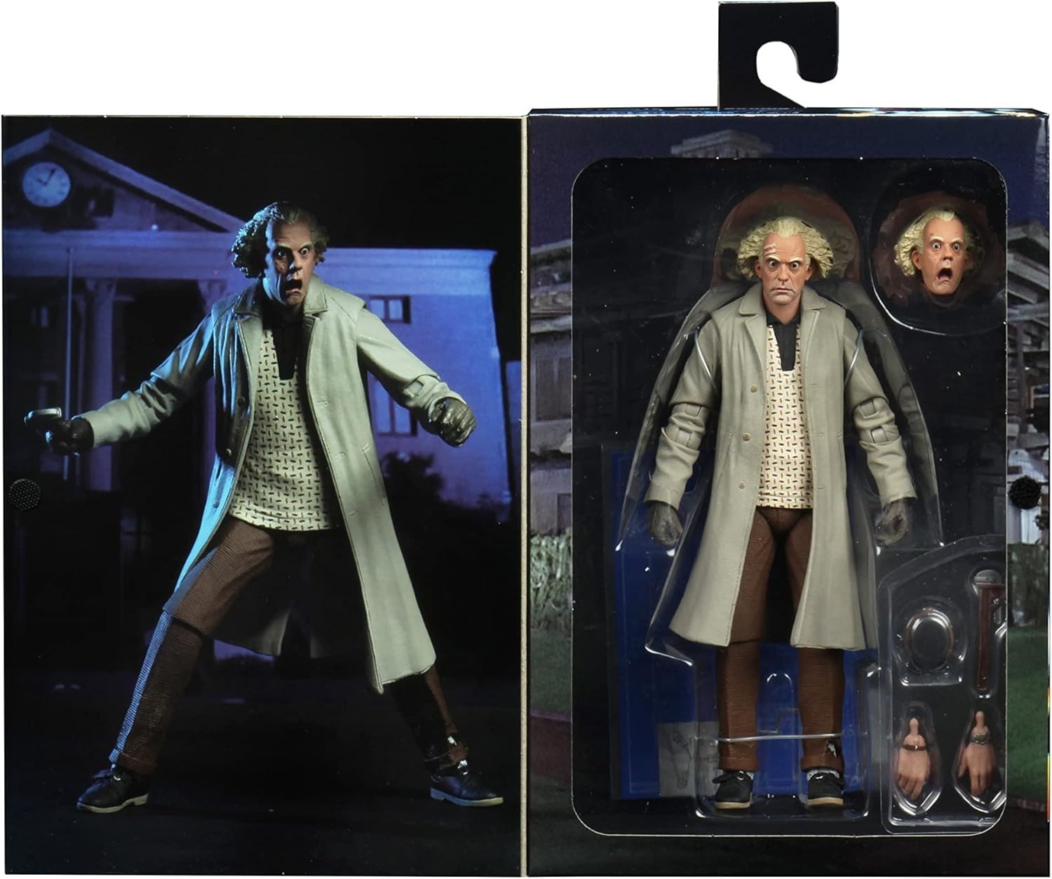 Back to the Future Doc Brown - NECA - Ultimate 7” Scale Action Figure - KOOLTHINGS