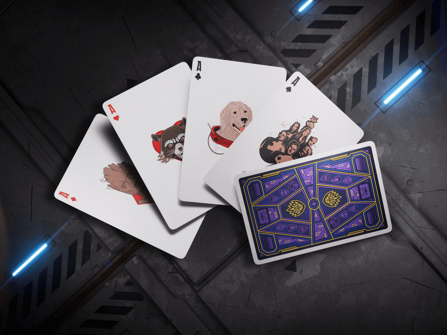 Guardians of the Galaxy Playing Cards Theory11 - KOOLTHINGS