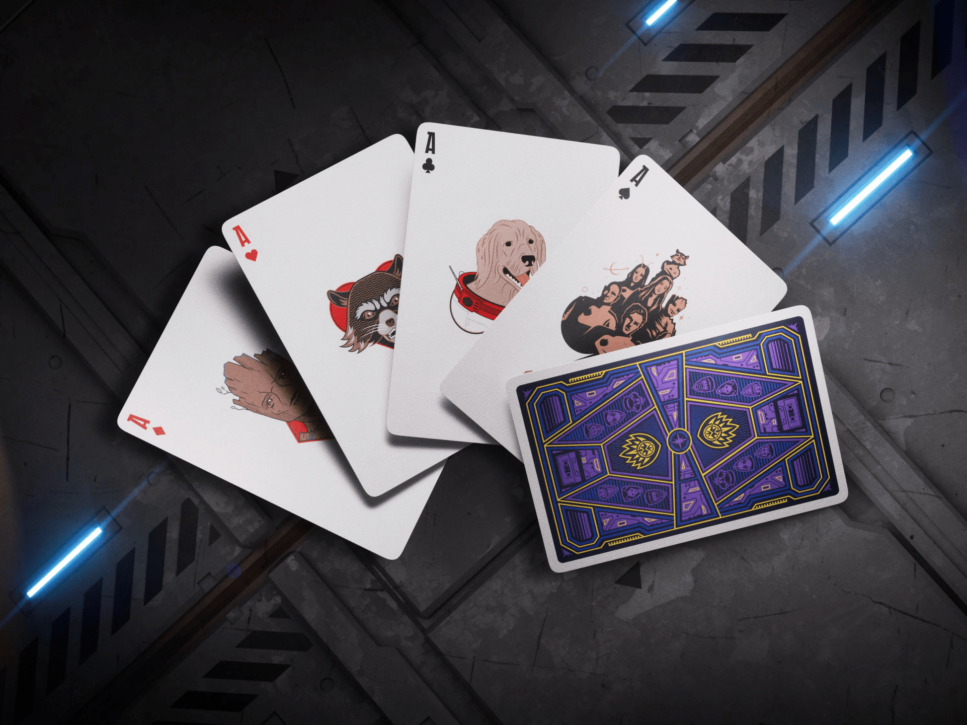 Guardians of the Galaxy Playing Cards Theory11 - KOOLTHINGS