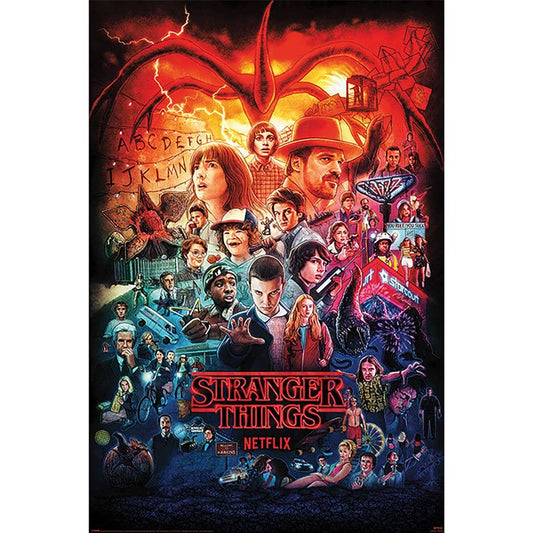 Stranger Things (Seasons Montage) 61 x 91.5cm