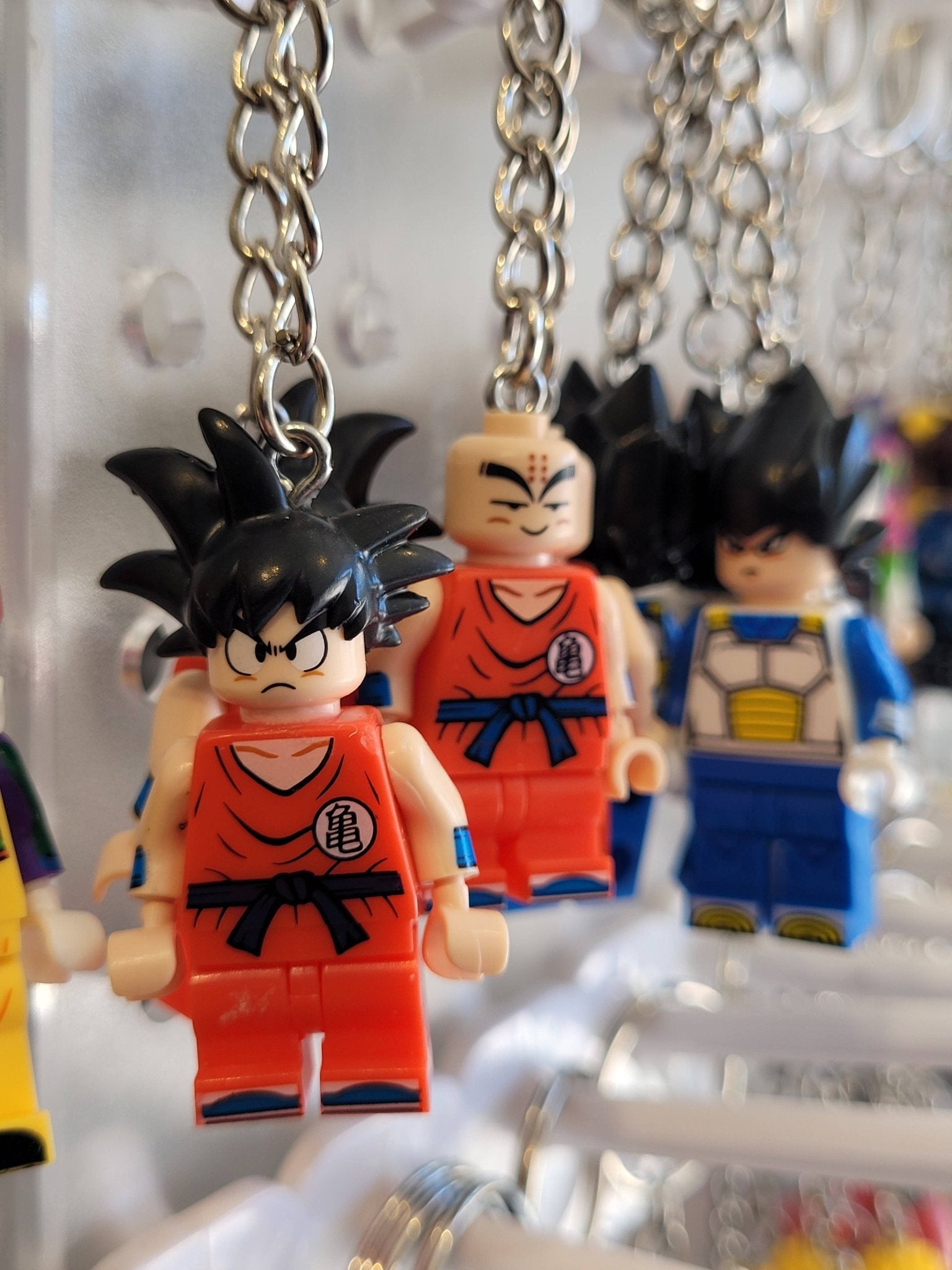 Anime and Manga Inspired Minifigure Keychains - KOOLTHINGS