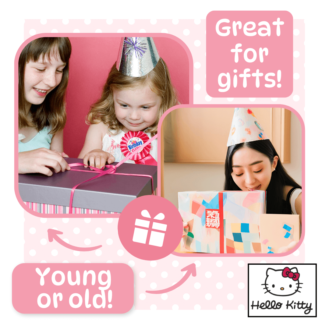 Hello Kitty Gift Set 16 CM Standing Hello Kitty, Kuromi & Melody - KOOLTHINGS