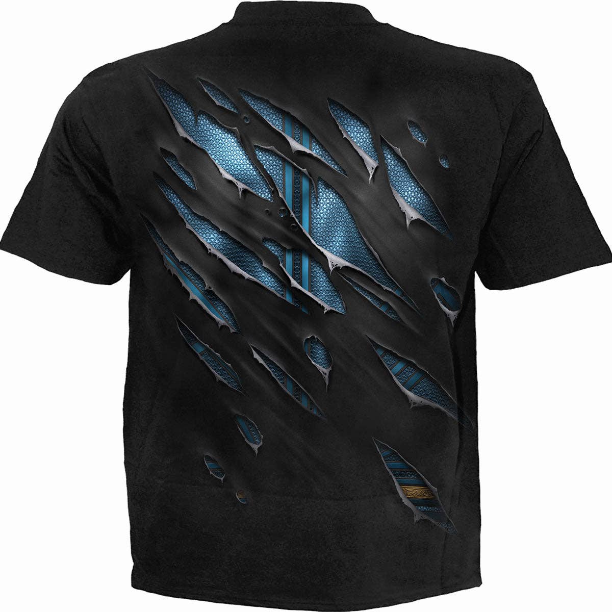 SUPERMAN - RIPPED - T-Shirt Black - KOOLTHINGS