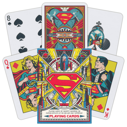 Superman Playing Cards Theory11 - KOOLTHINGS