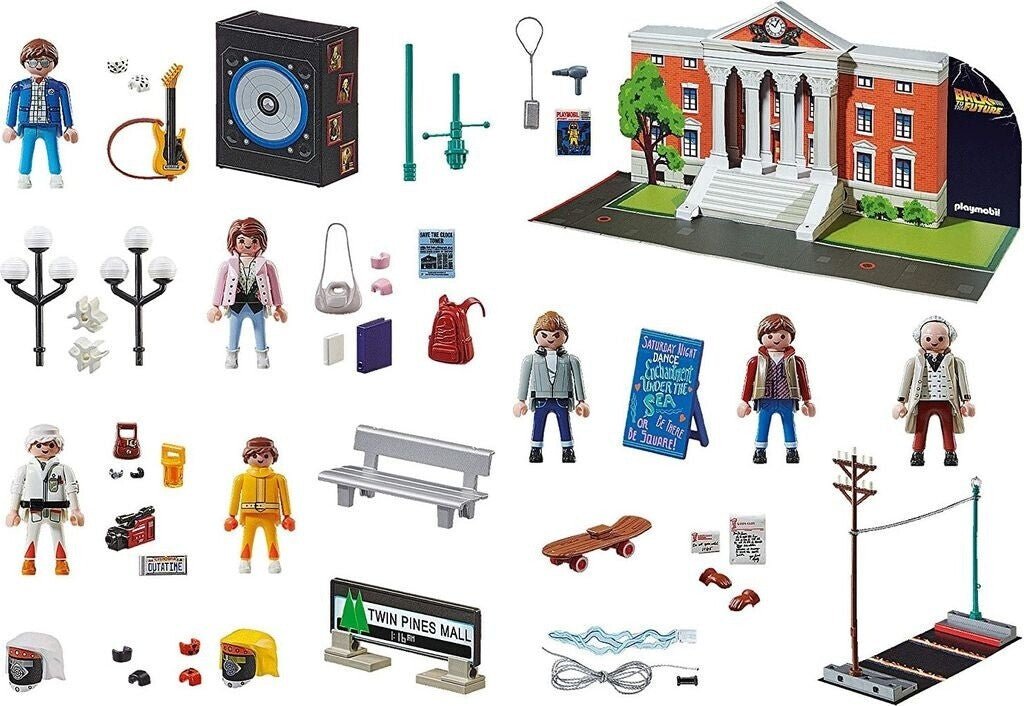 Playmobil BTTF Clock Tower Calendar - KOOLTHINGS