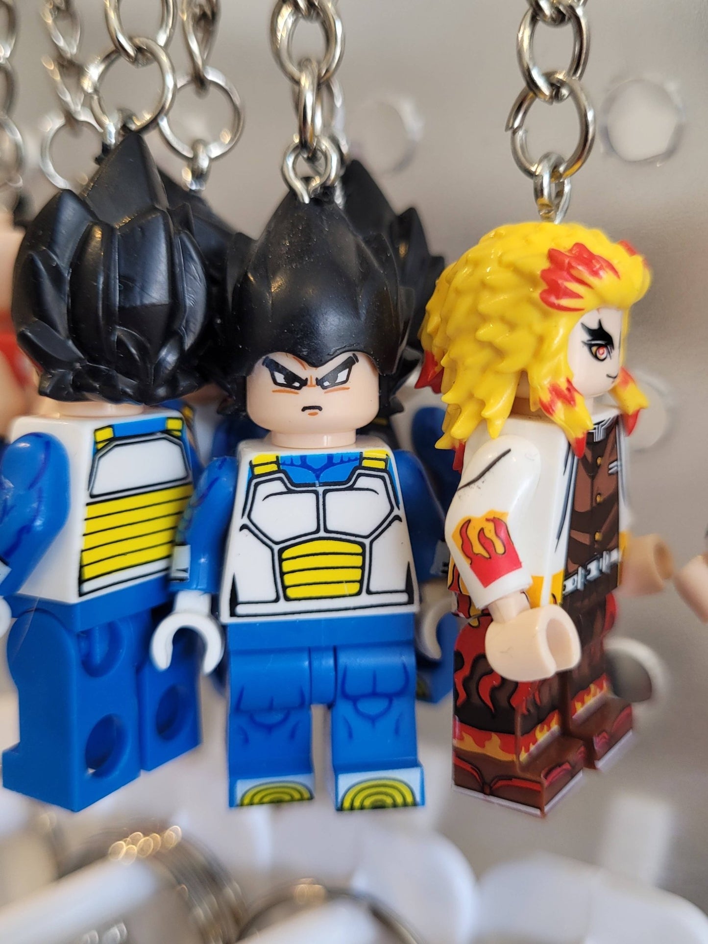 Anime and Manga Inspired Minifigure Keychains - KOOLTHINGS
