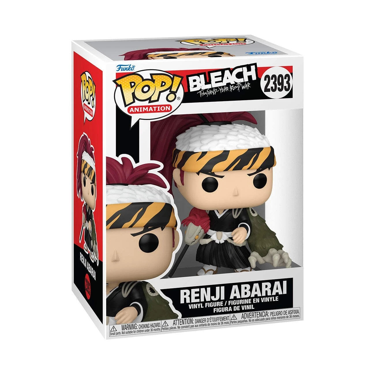 Funko Pop! vinyl figure of Renji Abarai from Bleach in packaging