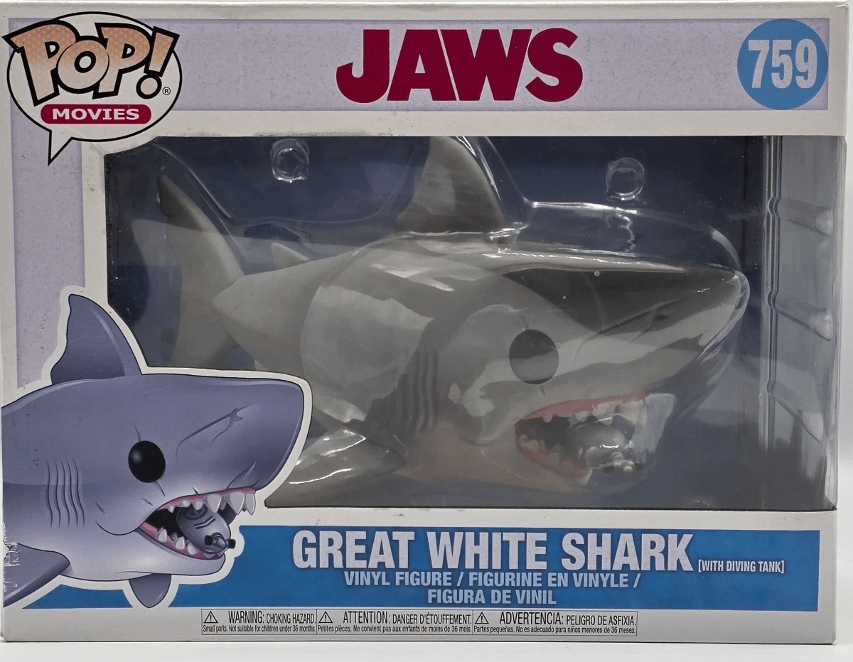 Funko Pop! Movies Jaws: Jaws (with Diving Tank) (Pre-Loved) - KOOLTHINGS