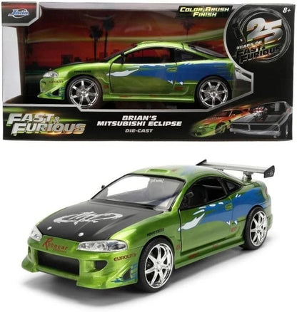 Jada Toys Fast & Furious 1995 Mitsubishi Eclipse (1:24, 19cm) - KOOLTHINGS