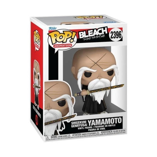 Funko Pop! vinyl figure packaging of Shigekuni Yamamoto from Bleach