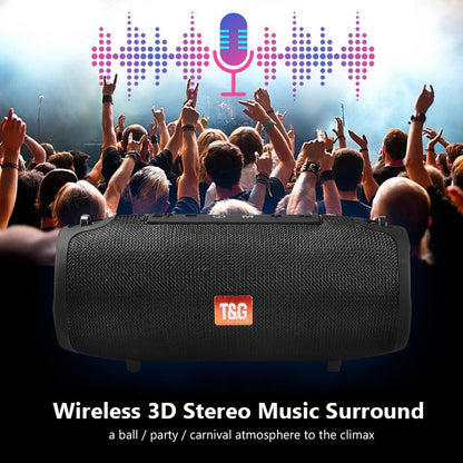 Large Waterproof Wireless Portable Bluetooth Speaker With Strap - KOOLTHINGS