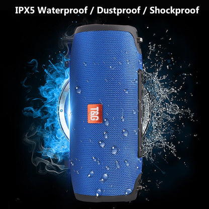 Large Waterproof Wireless Portable Bluetooth Speaker With Strap - KOOLTHINGS