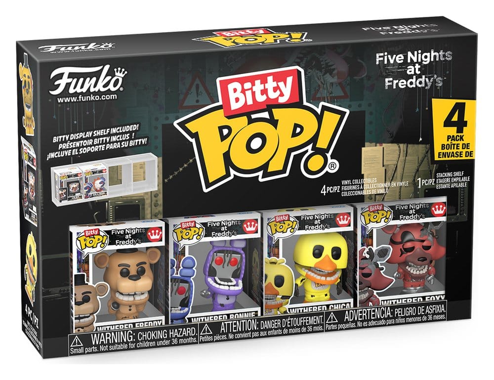 Funko Bitty Pop! Five Nights at Freddy's toy set packaging