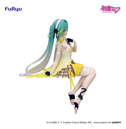 Hatsune Miku Noodle Stopper PVC Statue – Canary Bird (heo Exclusive, 14 cm)