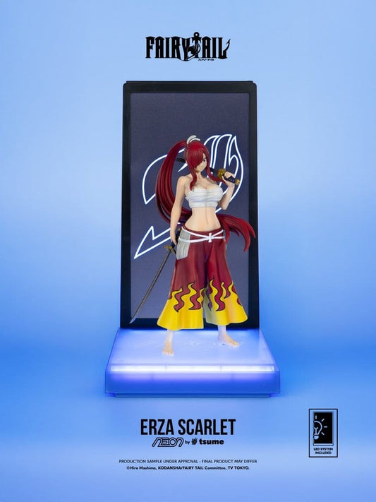 Fairy Tail Neon Figure 1/9 Erza Scarlet 25 cm - KOOLTHINGS